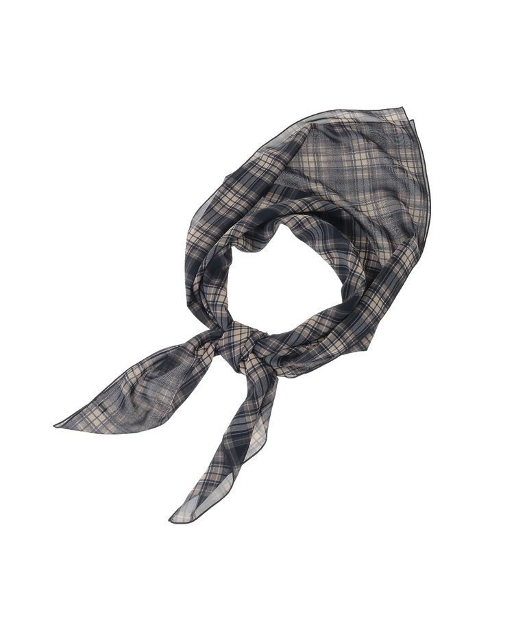 earth music&ecology「チェックスカーフ」|その他|