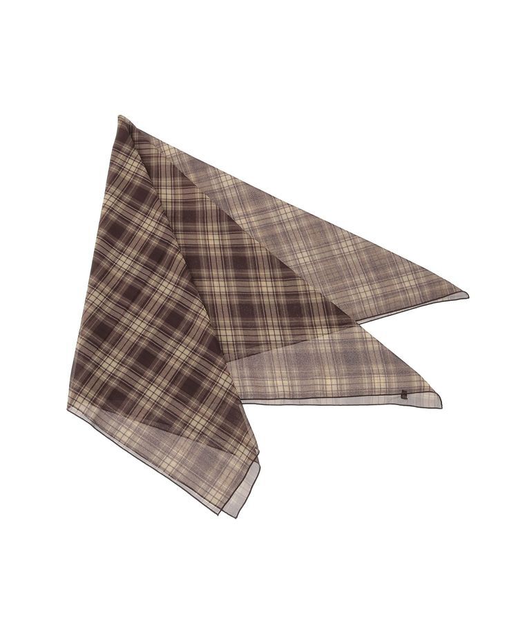 earth music&ecology「チェックスカーフ」|その他|