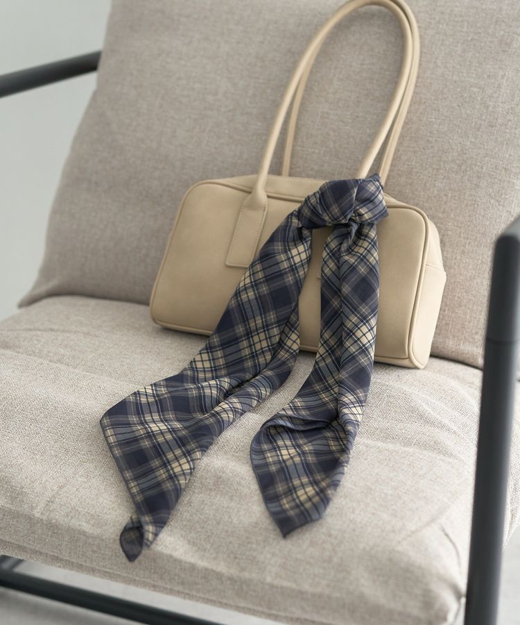 earth music&ecology「チェックスカーフ」|その他|