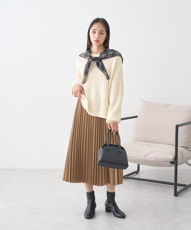 earth music&ecology「チェックスカーフ」|その他|