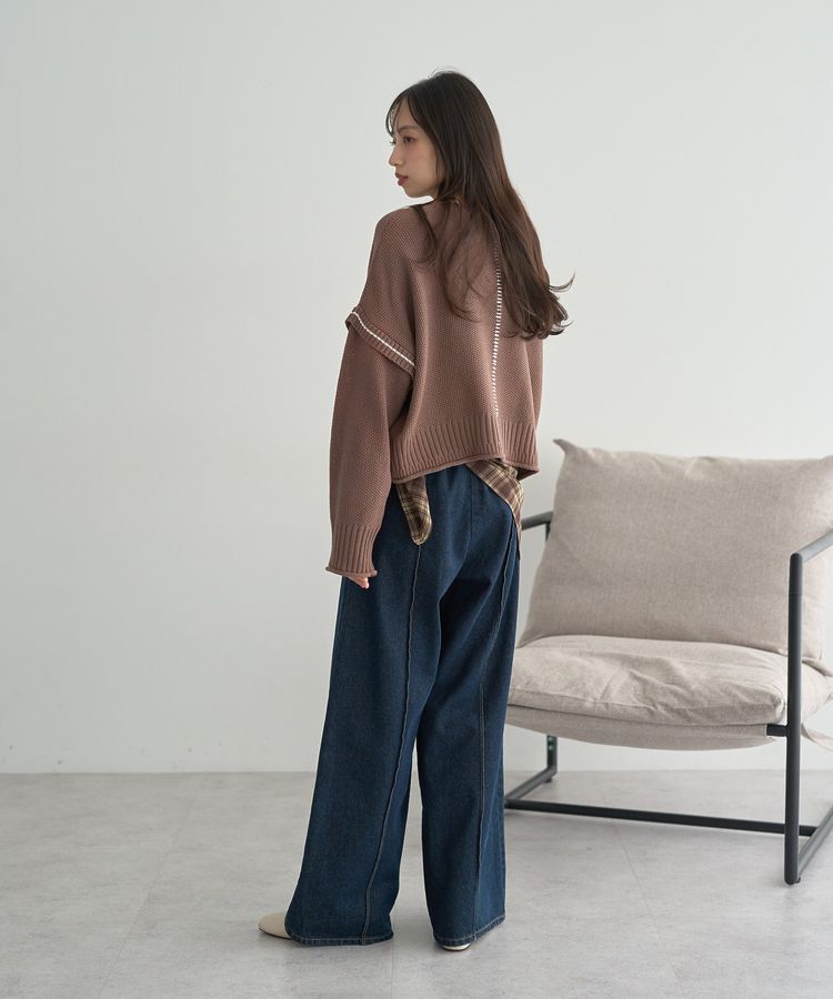 earth music&ecology「チェックスカーフ」|その他|