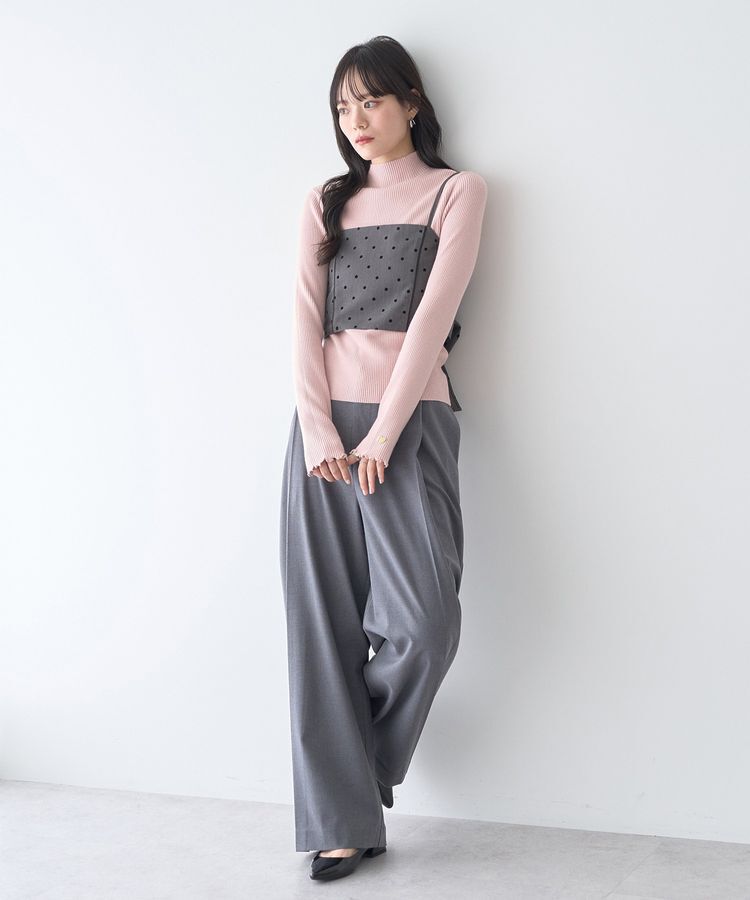 earth music&ecology「2WAYドットリボンビスチェ」|ベスト・ジレ|