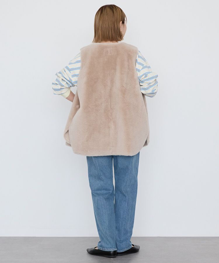 AMERICAN HOLIC「【選べる丈】ファーベスト」|ベスト・ジレ|