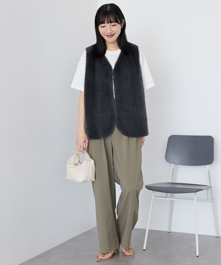 AMERICAN HOLIC「【選べる丈】ファーベスト」|ベスト・ジレ|