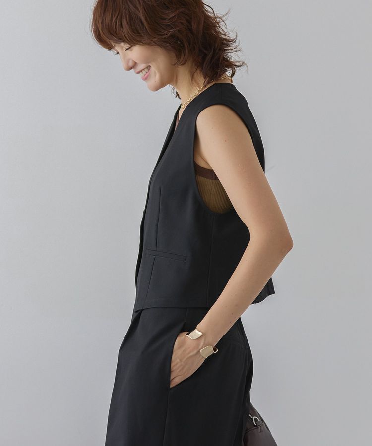 AMERICAN HOLIC「ショート丈ベスト」|ベスト・ジレ|