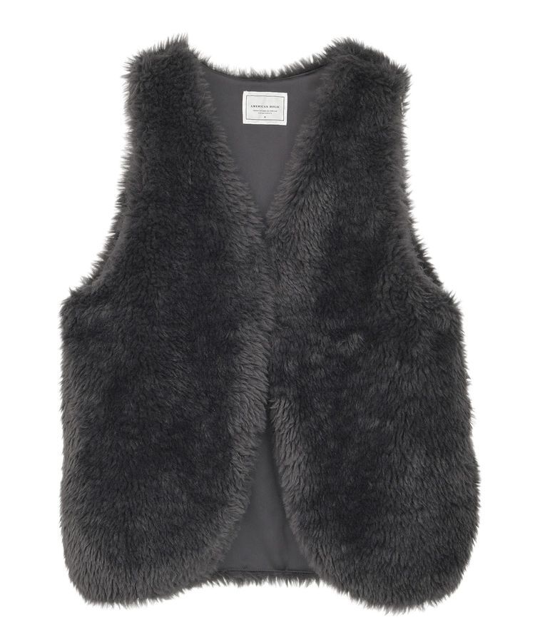 AMERICAN HOLIC「【選べる丈】ベア風ファーベスト」|ベスト・ジレ|