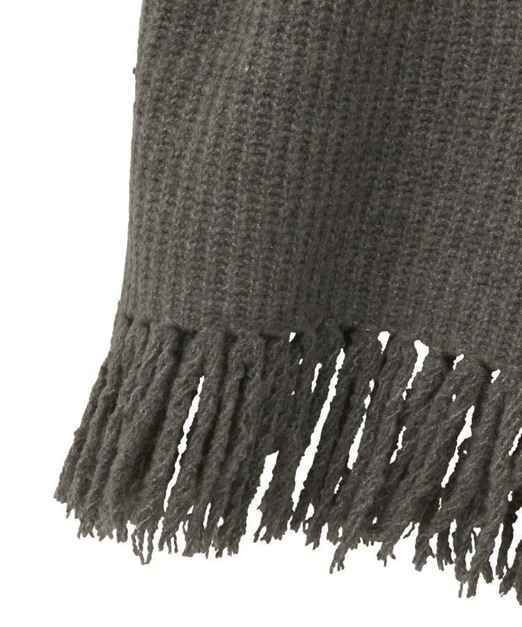 AMERICAN HOLIC「裾フリンジニットショートベスト」|ベスト・ジレ|