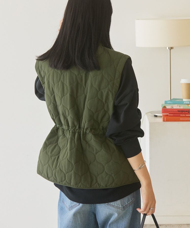 AMERICAN HOLIC「ドロストキルティングベスト」|ベスト・ジレ|