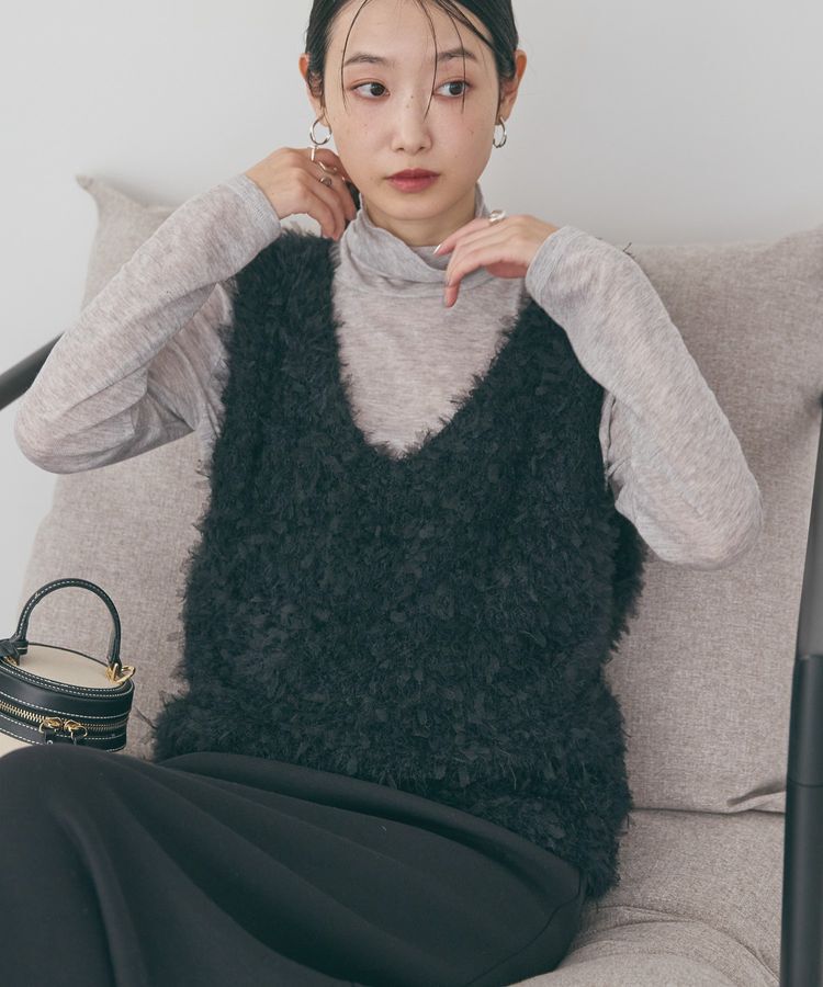 AMERICAN HOLIC「テープヤーンニットベスト」|ベスト・ジレ|