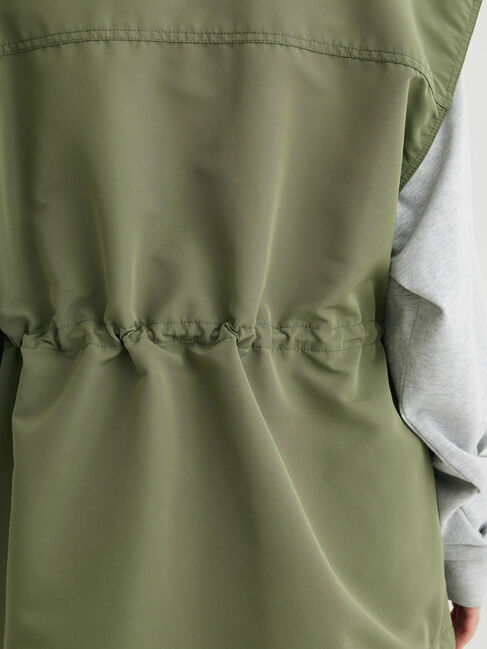 Green Parks「・ELENCARE　DUEスタンドカラーミリタリーベスト」|ベスト・ジレ|