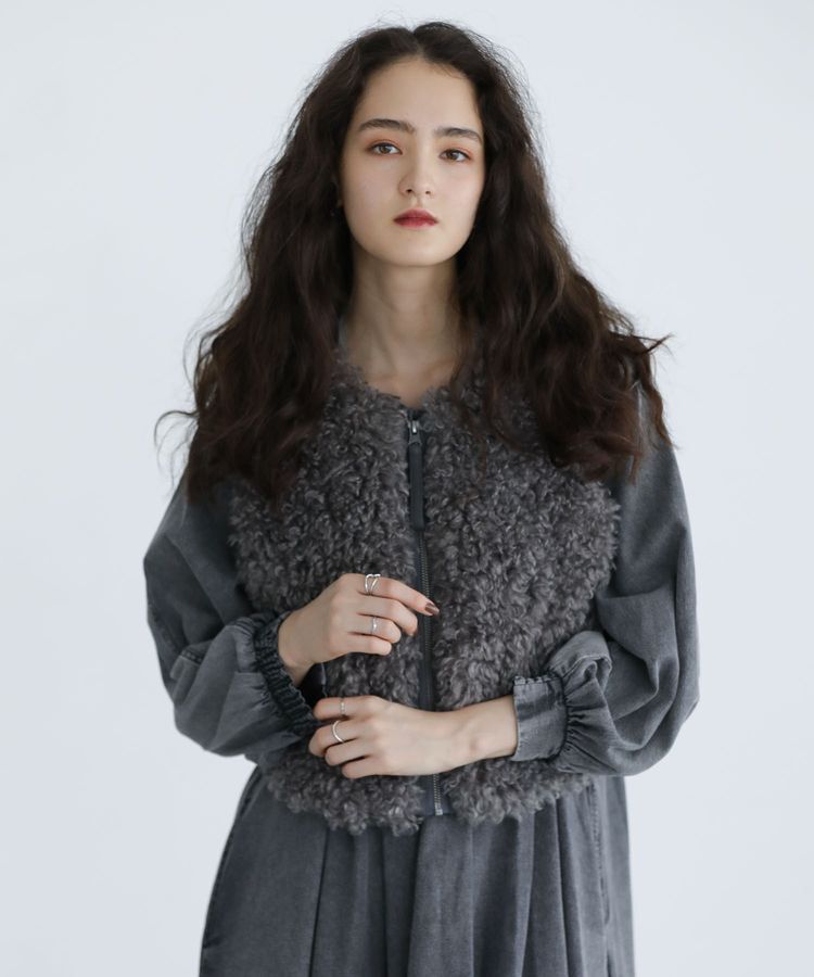 Green Parks「■ESCAR フラッフィーベスト」|ベスト・ジレ|