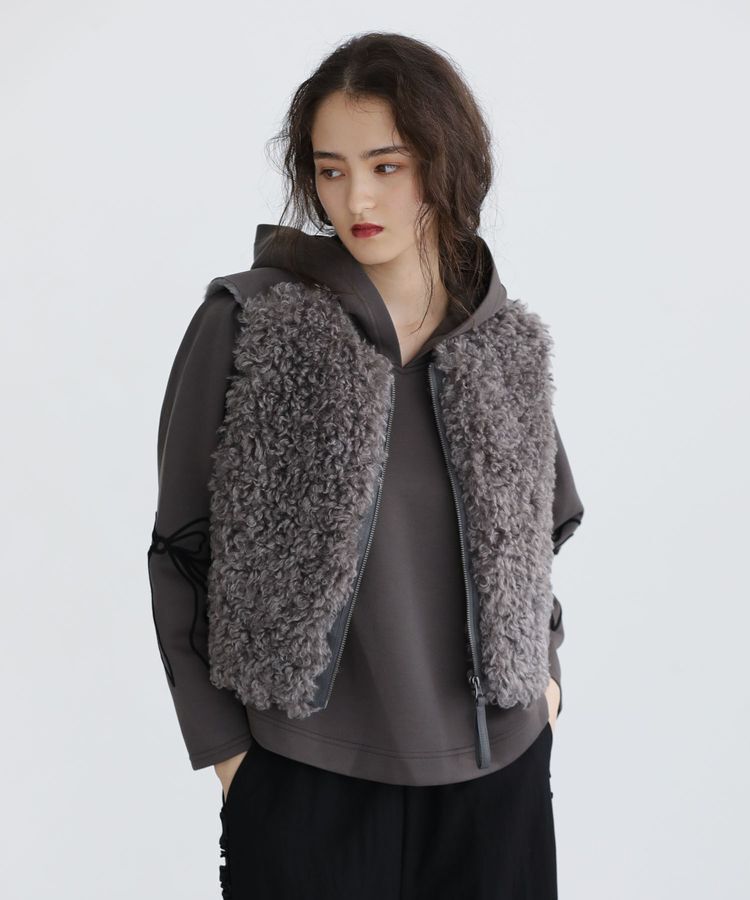 Green Parks「■ESCAR フラッフィーベスト」|ベスト・ジレ|