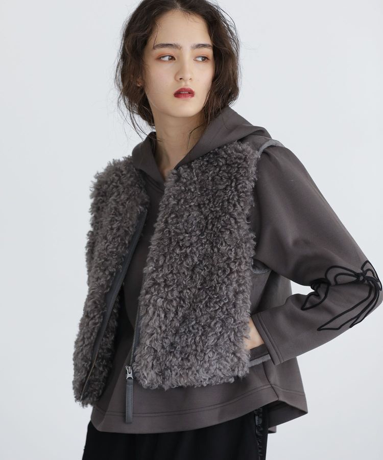 Green Parks「■ESCAR フラッフィーベスト」|ベスト・ジレ|