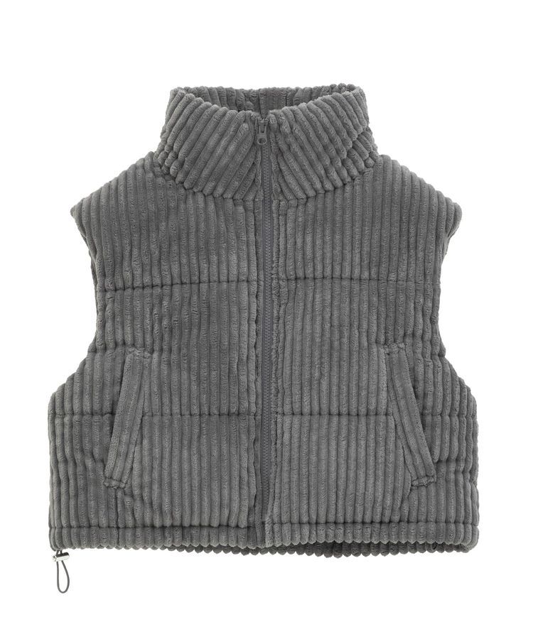 Green Parks「・swing by ワイドコールベスト」|ベスト・ジレ|