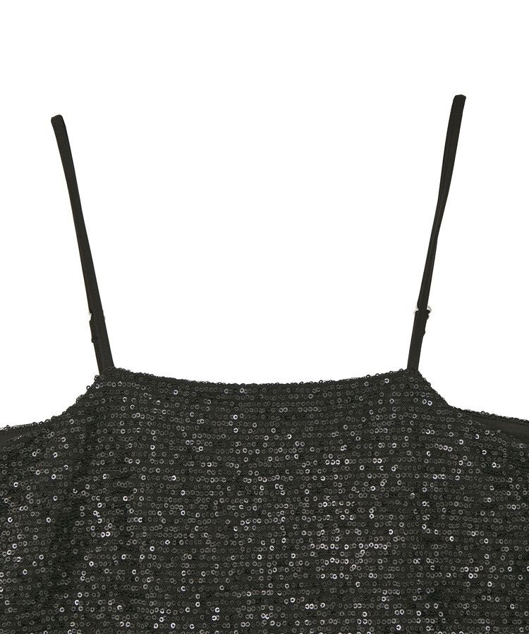 Green Parks「FANTASIA/スパンコール総柄ビスチェ」|ベスト・ジレ|