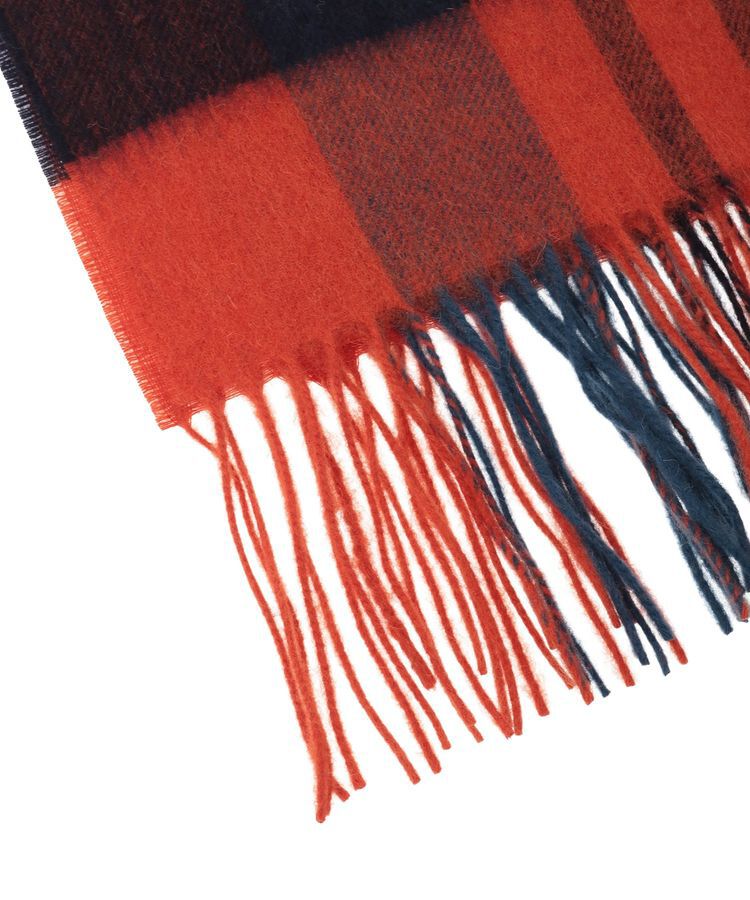 YECCA VECCA「ウールチェック柄ストール」|ストール|