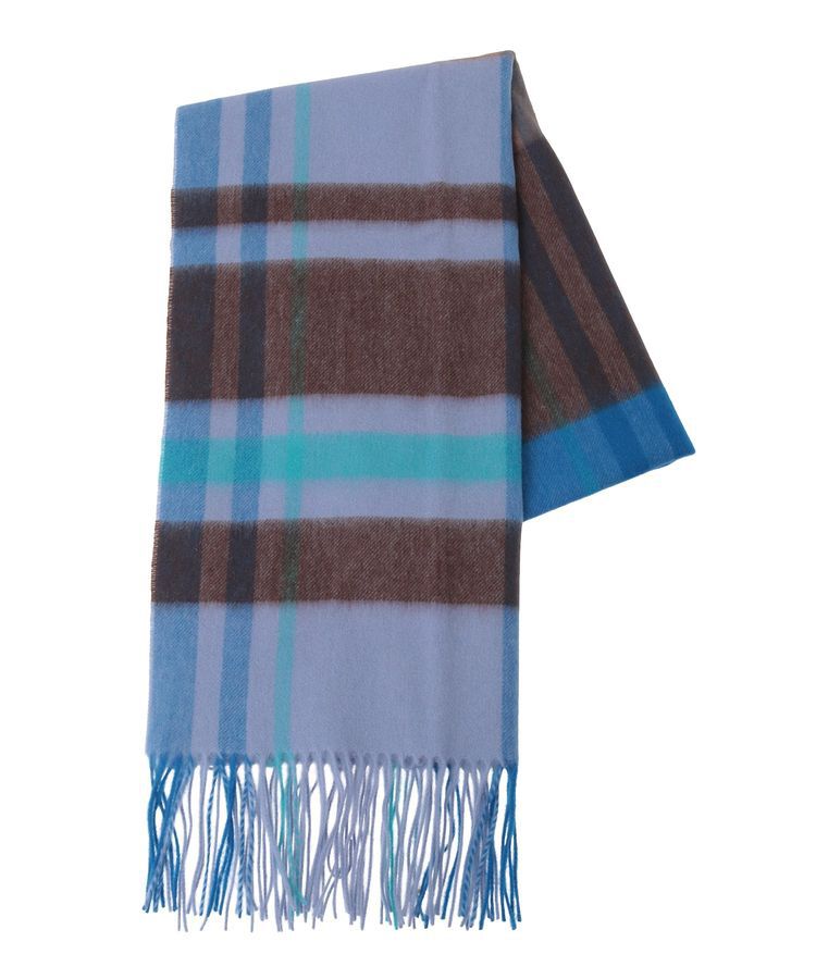 YECCA VECCA「ウールチェック柄ストール」|ストール|