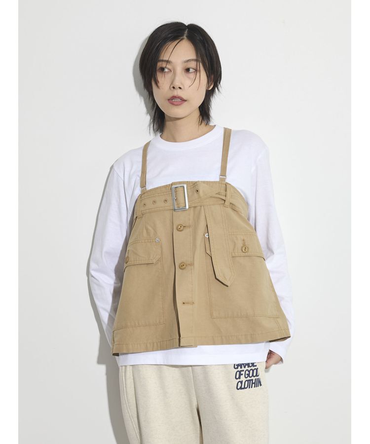 GARAGE OF GOOD CLOTHING「3WAYミリタリービスチェ」|ベスト・ジレ|