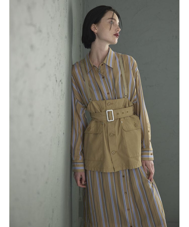 GARAGE OF GOOD CLOTHING「3WAYミリタリービスチェ」|ベスト・ジレ|