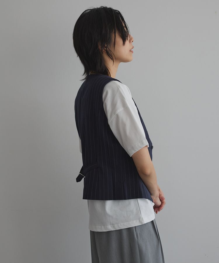 GARAGE OF GOOD CLOTHING「ストライプベスト」|ベスト・ジレ|