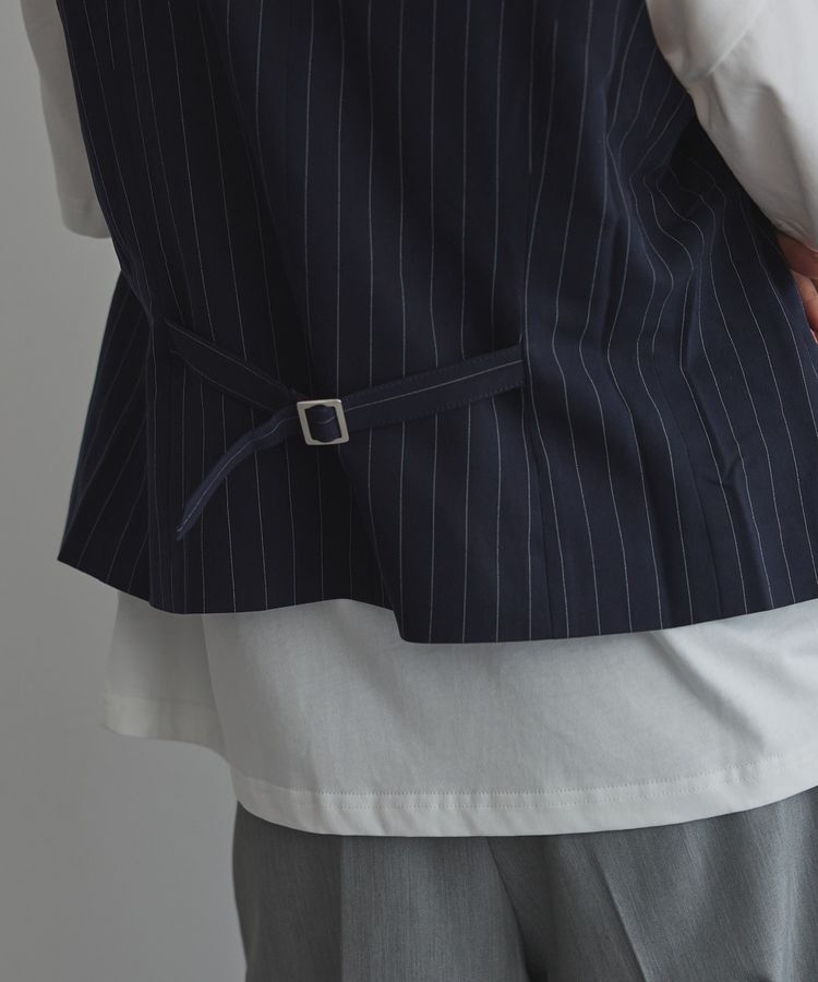 GARAGE OF GOOD CLOTHING「ストライプベスト」|ベスト・ジレ|