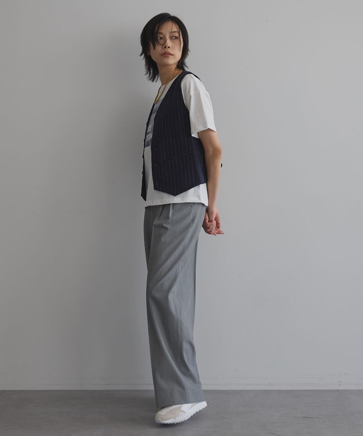 GARAGE OF GOOD CLOTHING「ストライプベスト」|ベスト・ジレ|