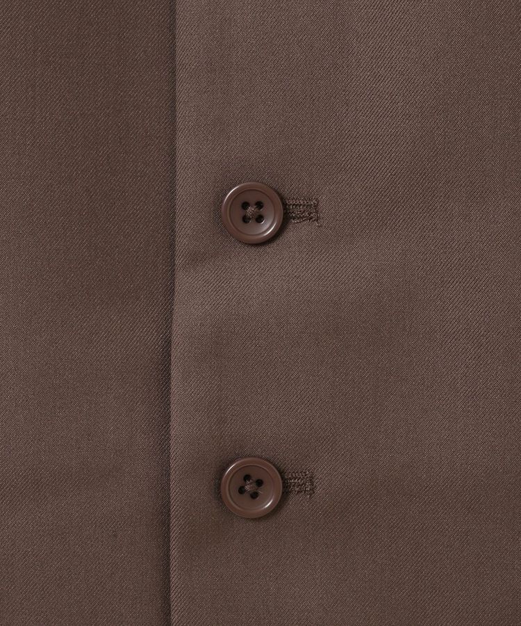 GARAGE OF GOOD CLOTHING「フロントボタンコンパクトベスト」|ベスト・ジレ|