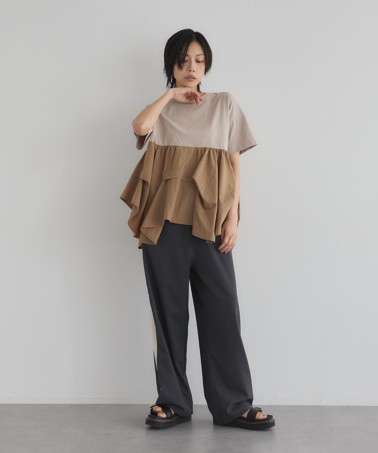 GARAGE OF GOOD CLOTHING「無地サイドラインドロストパンツ」|その他|