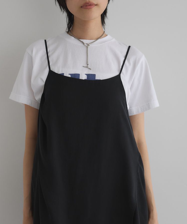 GARAGE OF GOOD CLOTHING「【日本製】キュプラアシンメトリーキャミビスチェ」|ベスト・ジレ|