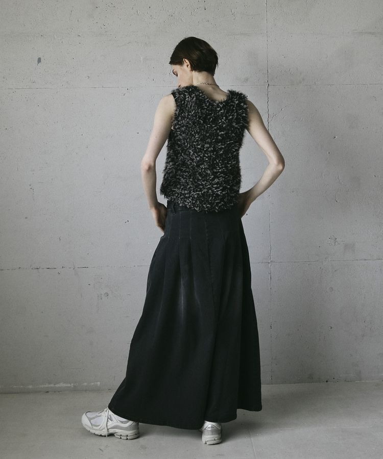 GARAGE OF GOOD CLOTHING「【TORRAZZO DONNA】Fancy yarn ニットビスチェ」|ベスト・ジレ|