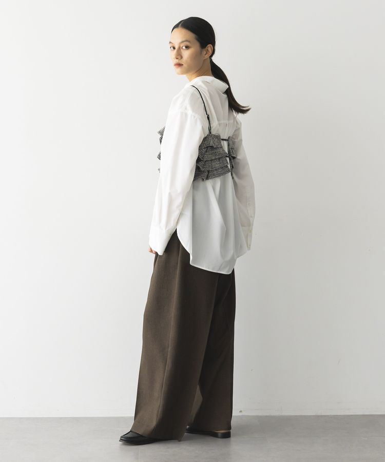 GARAGE OF GOOD CLOTHING「ツィードティアードフリルビスチェ」|ベスト・ジレ|