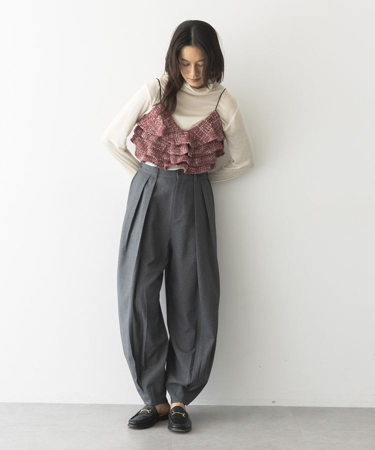 GARAGE OF GOOD CLOTHING「ツィードティアードフリルビスチェ」|ベスト・ジレ|