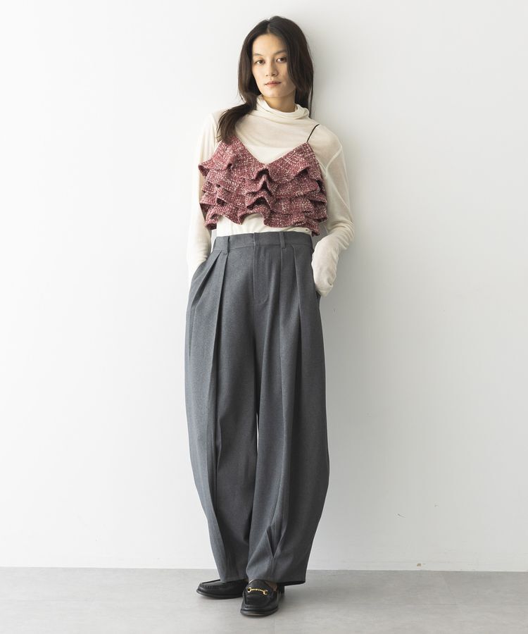 GARAGE OF GOOD CLOTHING「ツィードティアードフリルビスチェ」|ベスト・ジレ|