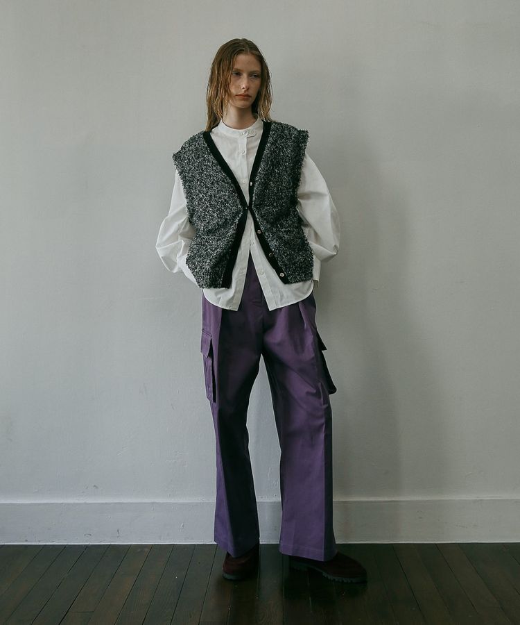 GARAGE OF GOOD CLOTHING「ファンシーヤンツィード風ベスト」|ベスト・ジレ|