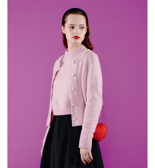 LOULOU WILLOUGHBY「【LOULOU WILLOUGHBY】LINSIEME カーディガン」|カーディガン|