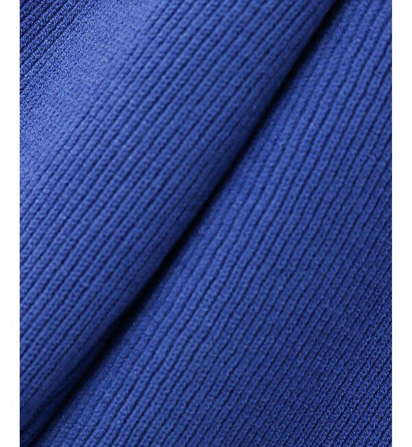 allureville「ダブルカフスコンビプルオーバー」|ニット・セーター|