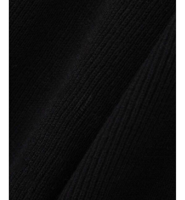 allureville「ダブルカフスコンビプルオーバー」|ニット・セーター|