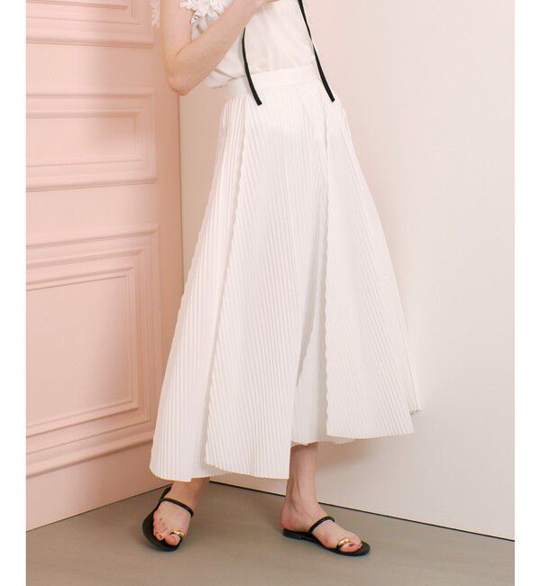 LOULOU WILLOUGHBY「【LOULOU WILLOUGHBY】ランダムアコーディオンプリーツスカート」|スカート|