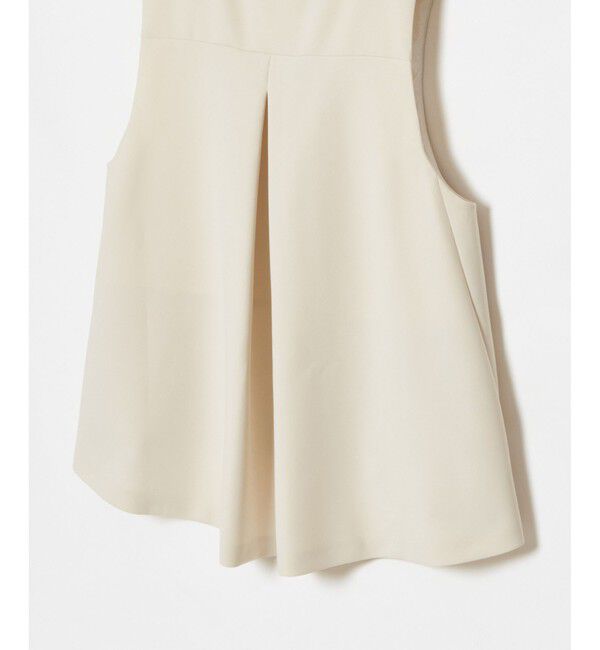 allureville「ダブルクロスドレープジレ」|ベスト・ジレ|