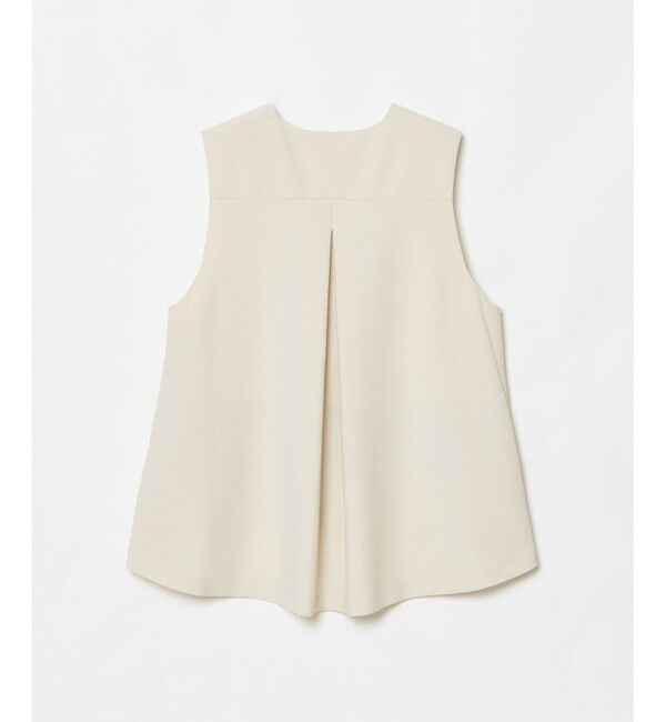 allureville「ダブルクロスドレープジレ」|ベスト・ジレ|