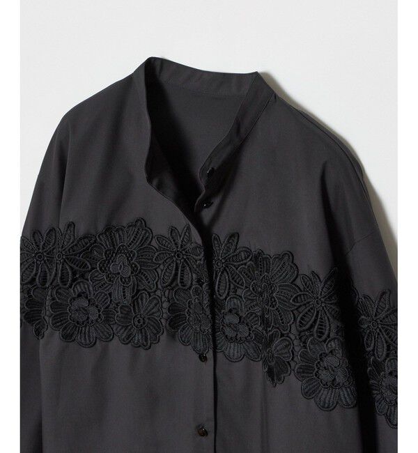 LOULOU WILLOUGHBY「【LOULOU WILLOUGHBY】フラワーレースシャツ」|シャツ・ブラウス|