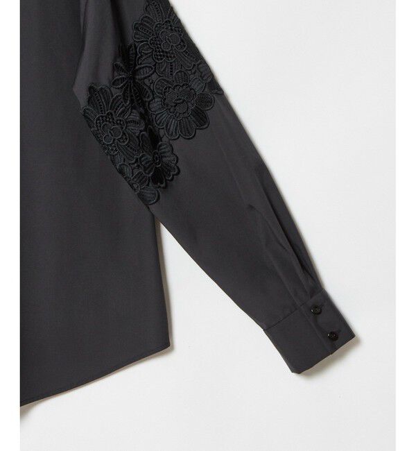 LOULOU WILLOUGHBY「【LOULOU WILLOUGHBY】フラワーレースシャツ」|シャツ・ブラウス|