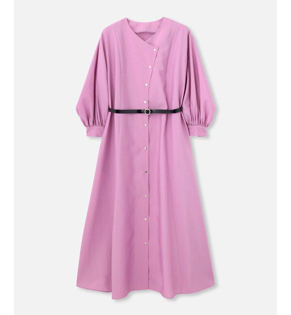 LOULOU WILLOUGHBY「【LOULOU WILLOUGHBY】ヴィンテージオーガンパフワンピース」|ワンピース|