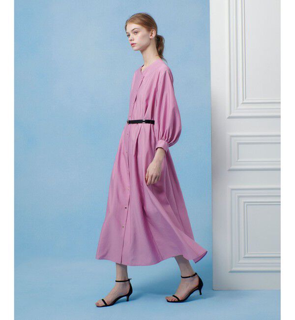 LOULOU WILLOUGHBY「【LOULOU WILLOUGHBY】ヴィンテージオーガンパフワンピース」|ワンピース|