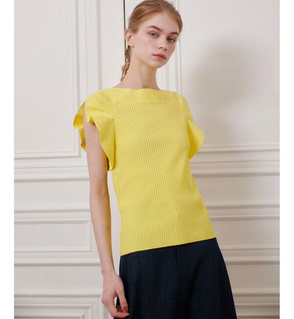 LOULOU WILLOUGHBY「【LOULOU WILLOUGHBY】スキャーラッププルオーバー」|ニット・セーター|