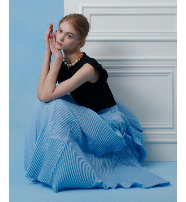 LOULOU WILLOUGHBY「【LOULOU WILLOUGHBY】スキャーラッププルオーバー」|ニット・セーター|