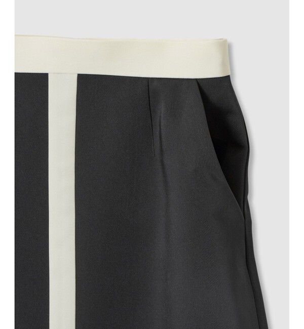 LOULOU WILLOUGHBY「【LOULOU WILLOUGHBY】バイカラーフレアスカート」|スカート|