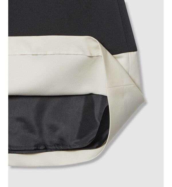 LOULOU WILLOUGHBY「【LOULOU WILLOUGHBY】バイカラーフレアスカート」|スカート|