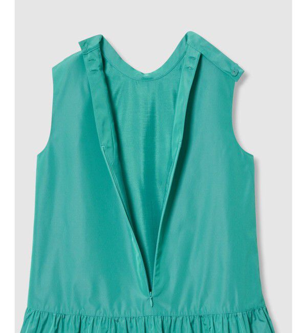 LOULOU WILLOUGHBY「【LOULOU WILLOUGHBY】バックリボンタフタワンピース」|ワンピース|