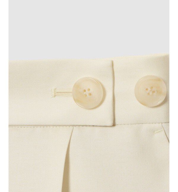 allureville「エアリービエラタックパンツ」|チノ|